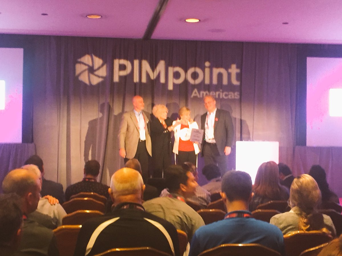 Inriver_PIM's tweet photo. PIM trendsetter award goes to #EthanAllen at #PIMpoint18 👏 https://t.co/lJdlAEQjSM