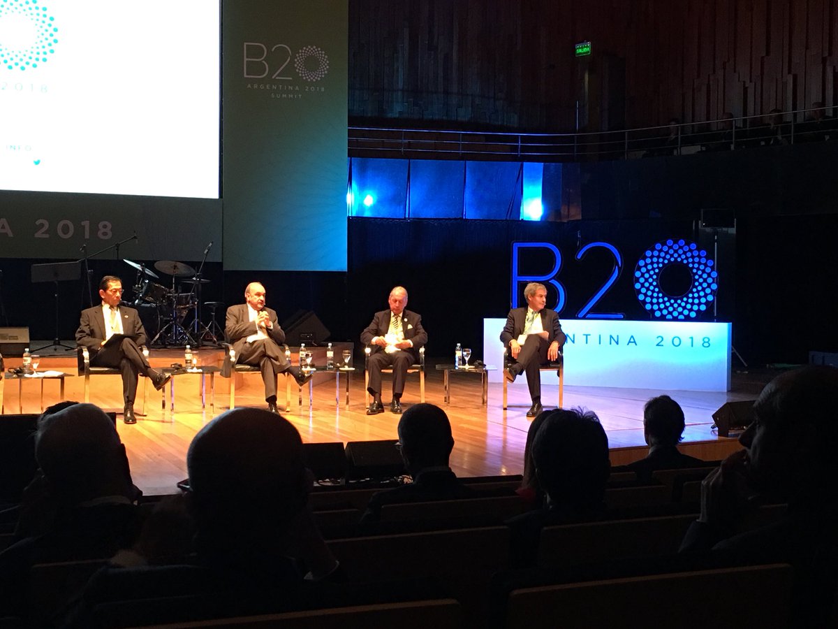 lidapreyma's tweet photo. @B20 now underway in Buenos Aires! https://t.co/j0cK2QCKVO