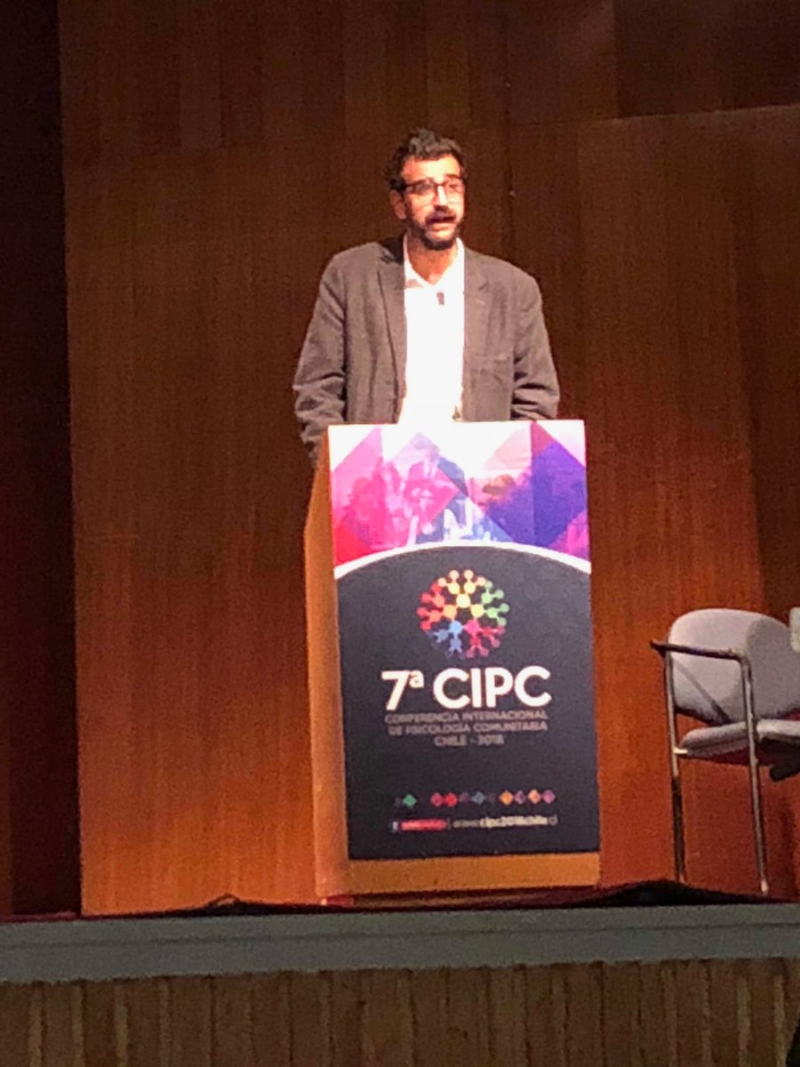 Comunitera's tweet photo. Comenzó! Conferencia Internacional de Psicología Comunitaria #CIPC2018. https://t.co/tmI7KCUhgA