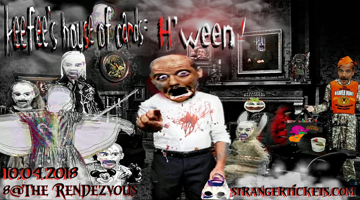 Since we are in October, it is officially Halloween season! Come get spooky with Keefee tonight in the ghostly Grotto! Tickets are still available: ow.ly/d2Rx30m6Ce4