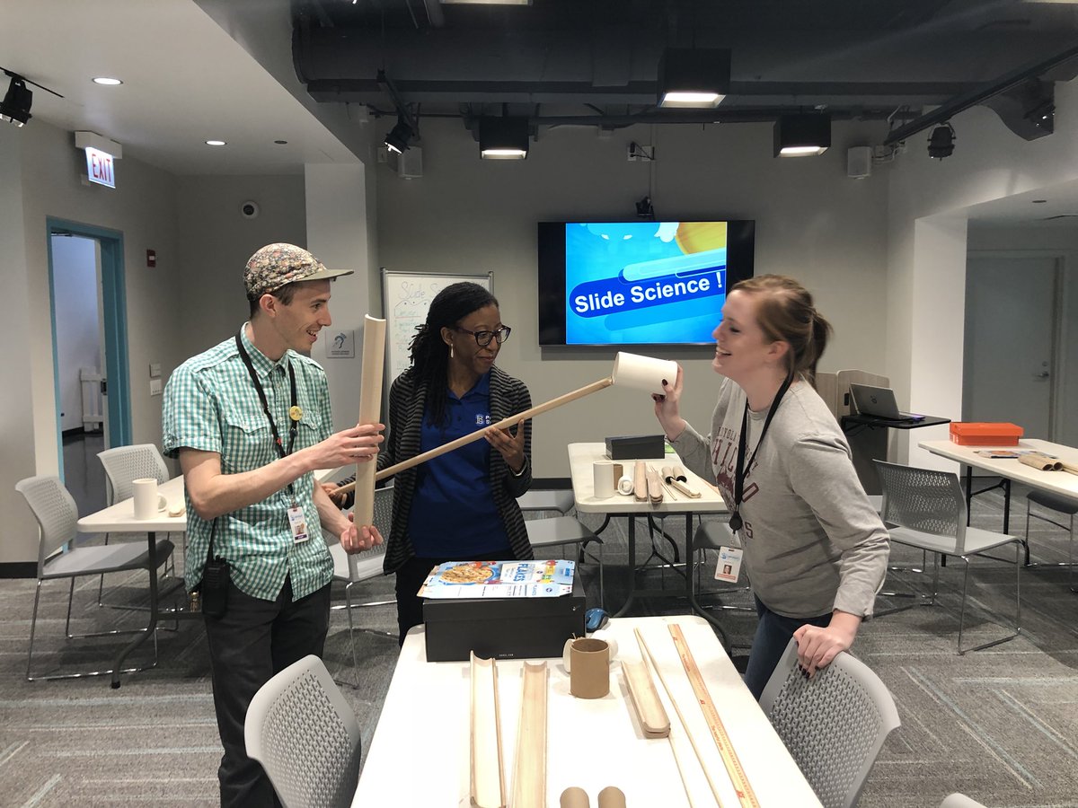 Preparing for our Slide Science program at Chicago Children’s Museum! Could you build a slide?? Join us! #IMLS #STEMLearning #SlideScience #IMLSProgram <a href="/US_IMLS/">IMLS</a> @ca_haden 👨‍👩‍👧‍👦 <a href="/childrensmuseum/">CHI Childrens Museum</a>