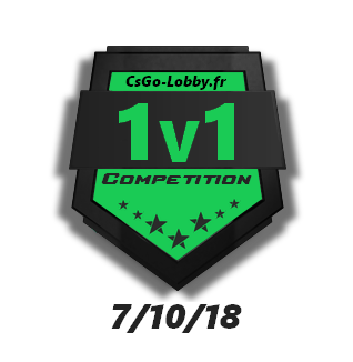 LobbyCsgo's tweet photo. Bonsoir ! 
Ce soir ouverture des inscriptions de notre première cup 1v1 
Rendez-vous sur https://t.co/QPLyUrNKij

Inscription Gratuite ! https://t.co/1dNte6RsPX