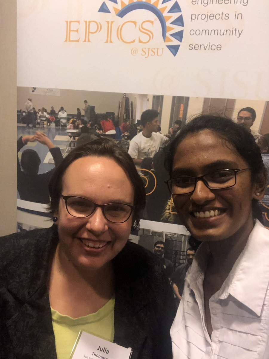 SJSU_EPICS's tweet photo. It was a great first day at the FIE EPICS exhibit! Feel free to drop by the EPICS @SJSU_EPICS booth at the FIE Conference ,2018 #fie2018sanjose #fie2018exhibits https://t.co/2aIj0Mg5zg