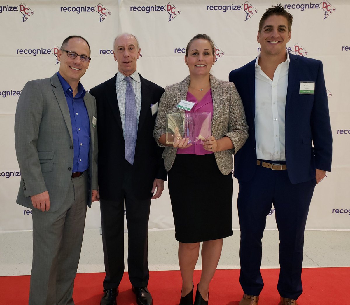ClassicScoop's tweet photo. Won the #GovConSummit Impactful award tonight recognizing @ExcellaCo's work across the fed sector!  @jenkswz55 @NadinaKezel https://t.co/1btku60rHO
