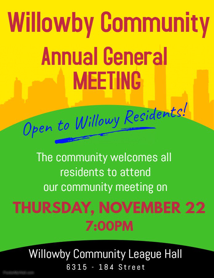 Willowby Community League (@willowby_cl) on Twitter photo 