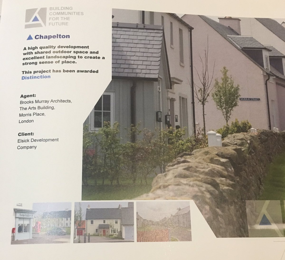 AlisonEvison's tweet photo. Very proud of my ward on North Kincardine in the @Aberdeenshire Architectural &amp; Landscape Design Awards 2018 tonight: the new town of Chapelton, Maryculter Trinity Church and the Tin Coo @DevenickDairy all recognised for creativity and design https://t.co/SgPCGdjDgW