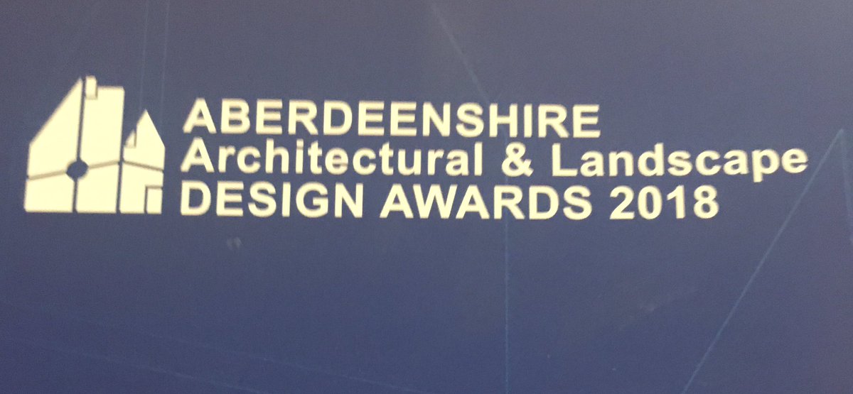 AlisonEvison's tweet photo. Very proud of my ward on North Kincardine in the @Aberdeenshire Architectural &amp; Landscape Design Awards 2018 tonight: the new town of Chapelton, Maryculter Trinity Church and the Tin Coo @DevenickDairy all recognised for creativity and design https://t.co/SgPCGdjDgW