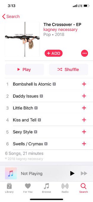 I'm in LOVE w/ @kagneynecessary #thecrossover album. Give it a listen on @spotify @iTunes #music #NewRelease<a class="tags" target="_blank" title="On Twitter" href="/?out=eyJ0eXAiOiJKV1QiLCJhbGciOiJIUzUxMiJ9.eyJpYXQiOjE3MjU3NDUzMjAsImlzcyI6InR3cG9ybnN0YXJzLmNvbSIsIm5iZiI6MTcyNTc0NTMyMCwiZXhwIjoxNzU3MjgxMzIwLCJyZWRpcmVjdF91cmwiOiJodHRwczovL3R3aXR0ZXIuY29tL2thZ25leW5lY2Vzc2FyeSJ9.WKLCwCHt1p256JW_WO6yFeqWSh6LchTxQRzVFI9M2YE24UH-aq9oUB7NoGNrdXN_lyghGeWhhqKoB2R670efpA">@kagneynecessary</a><a href="/tag/thecrossover"class="tags">#thecrossover</a><a href="/tag/music"class="tags"><span>#music</span></a><a href="/tag/newrelease"class="tags"><span>#newrelease</span></a>