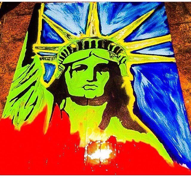 'Liberties Burning' #America is really imploding. Power hunger &amp; $$ hunger, using sly tactics, is stomping allover its people. Such a pity, we grew up looking across the water to this potentially great land of hope? &amp; glory? #hope #SCOTUS <a href="/realDonaldTrump/">Donald J. Trump</a> #FBIReport #VoteNo