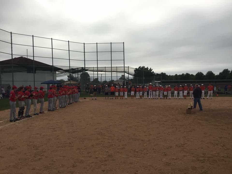 HighlandLegion's tweet photo. CONGRATULATIONS TO THE HIGHLAND 8TH GRADE ON THEIR 1-0 WIN(8 innings) VS CARTERVILLE TO WIN THE STATE CHAMPIONSHIP!
Boys fought hard all game!
Enjoy that championship! #618baseball #statechamps #statechamps18 https://t.co/pMwmT6THTS