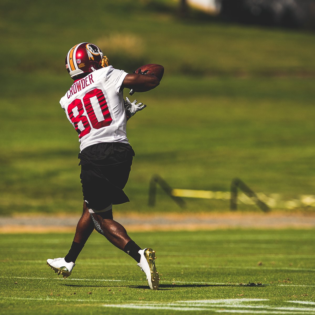 Commanders's tweet image. 🔙 at it. 

Saints Week Practice 📸: redsk.in/2pzrwaH