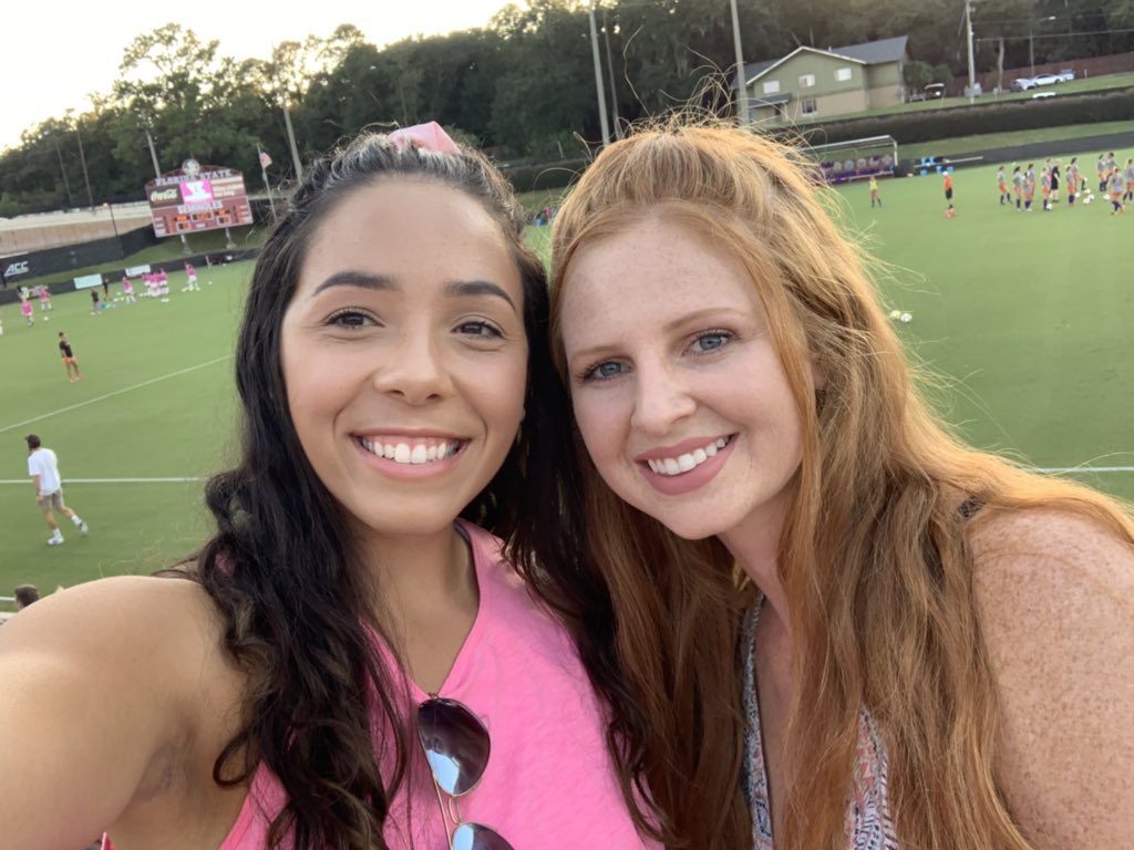 fsudyllanallen's tweet photo. With my friend at the soccer game!!! #GoNoles #Analytics4Good https://t.co/CkXV8z4h6x