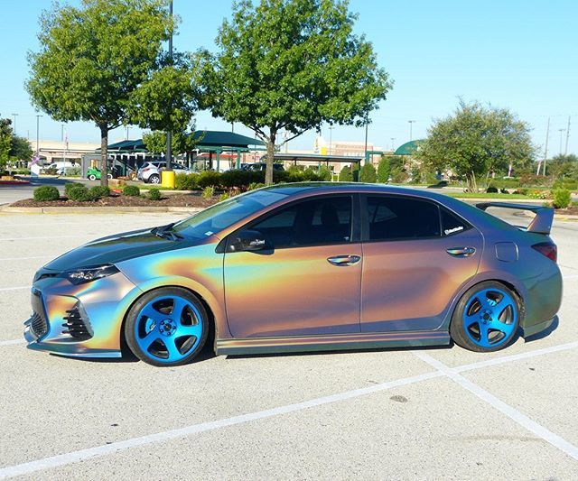 ShineGraffix's tweet photo. Rolla life 😎
New spoiler install video at @shinegraffix youtube channel #fullwrap #wrap #3m1080 #psychedelic #rotiform #wheels #rotiformtmb #stancenation #corolla #Corollasociety #corolla2017 #corollagram #corollanation #11thgencorolla #lowcorolla #t… https://t.co/V9l4F6ycuP https://t.co/JkH5uYzj5v