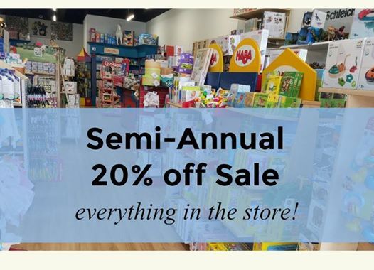 playthingstoy's tweet photo. Our semi-annual sale starts TODAY!  20% off everything in the store through Sunday! https://t.co/MCi0ACncdC https://t.co/LEMjva2PN3