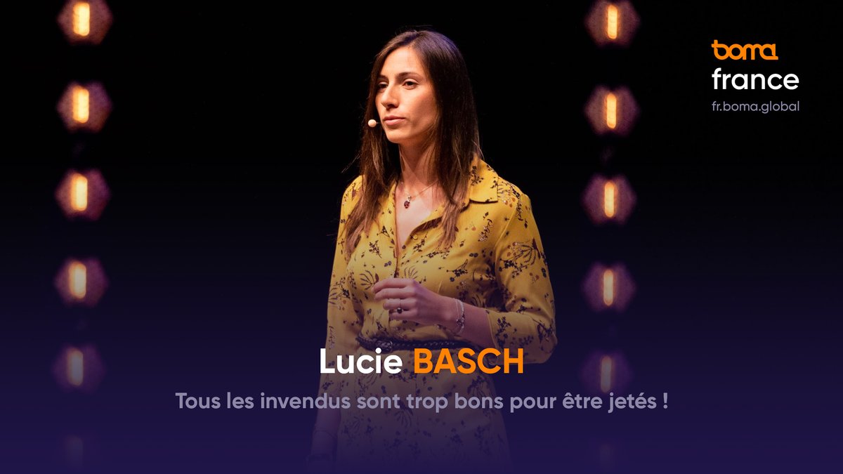 BomaNewZealand's tweet photo. 💬 Talk of the Day: Lucie BASCH 🗣
🎥 Youtube Link: https://t.co/lMuxjW9P6O 👀
➡️ All unsold food is too good to be thrown away! 🍍
via .@bomafrance #boma #bomafrance #BFF #innovation #technology #paris #foodwaste #food #waste #franceforgood #toogoodtogo https://t.co/onJHqDoC82