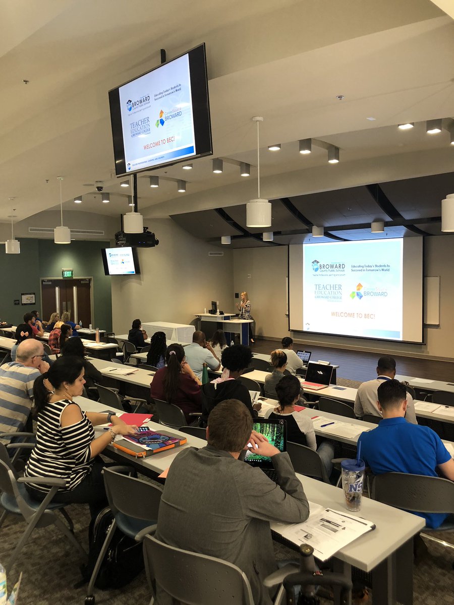 TPLG (@teacherdevelopm) on Twitter photo Great turnout for Broward Educator Certification Program (BEC) Orientation in partnership with <a href="/BrowardCollege/">Broward College</a> <a href="/CareerSourceBD/">CareerSource Broward</a> <a href="/ConeFabian/">Dr. Fabian Cone</a> <a href="/principalvoices/">Valerie Smith Wanza</a> <a href="/danielgohl/">Daniel Gohl</a> Great turnout for Broward Educator Certification Program (BEC) Orientation in partnership with <a href="/BrowardCollege/">Broward College</a> <a href="/CareerSourceBD/">CareerSource Broward</a> <a href="/ConeFabian/">Dr. Fabian Cone</a> <a href="/principalvoices/">Valerie Smith Wanza</a> <a href="/danielgohl/">Daniel Gohl</a>