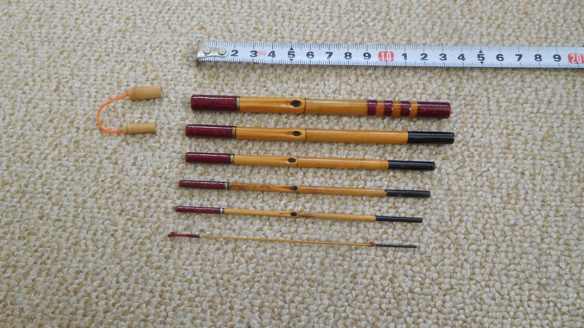 山女魚 110 高野竹で2尺6本継ぎタナゴ竿の作り方を動画にしてみました T Co Gf1ammaiba タナゴ竿 和竿 並継ぎ