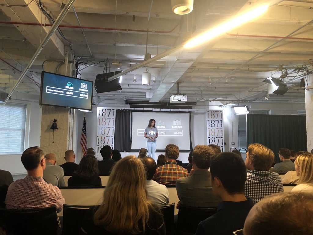 Proud of you Jada! Great job tonight! Everyone should be able to own a home <a href="/HurryHomeInc/">Hurry Home</a> #TechstarsChicago #tsdemoday
