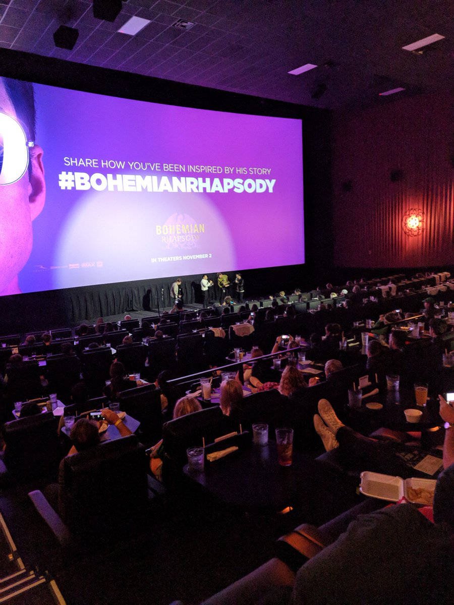 That's a wrap for Dallas, Texas. Don't miss #bohemianRhapsody, in theaters November 2nd. Tickets on sale now: bohemianrhapsodytickets.com
