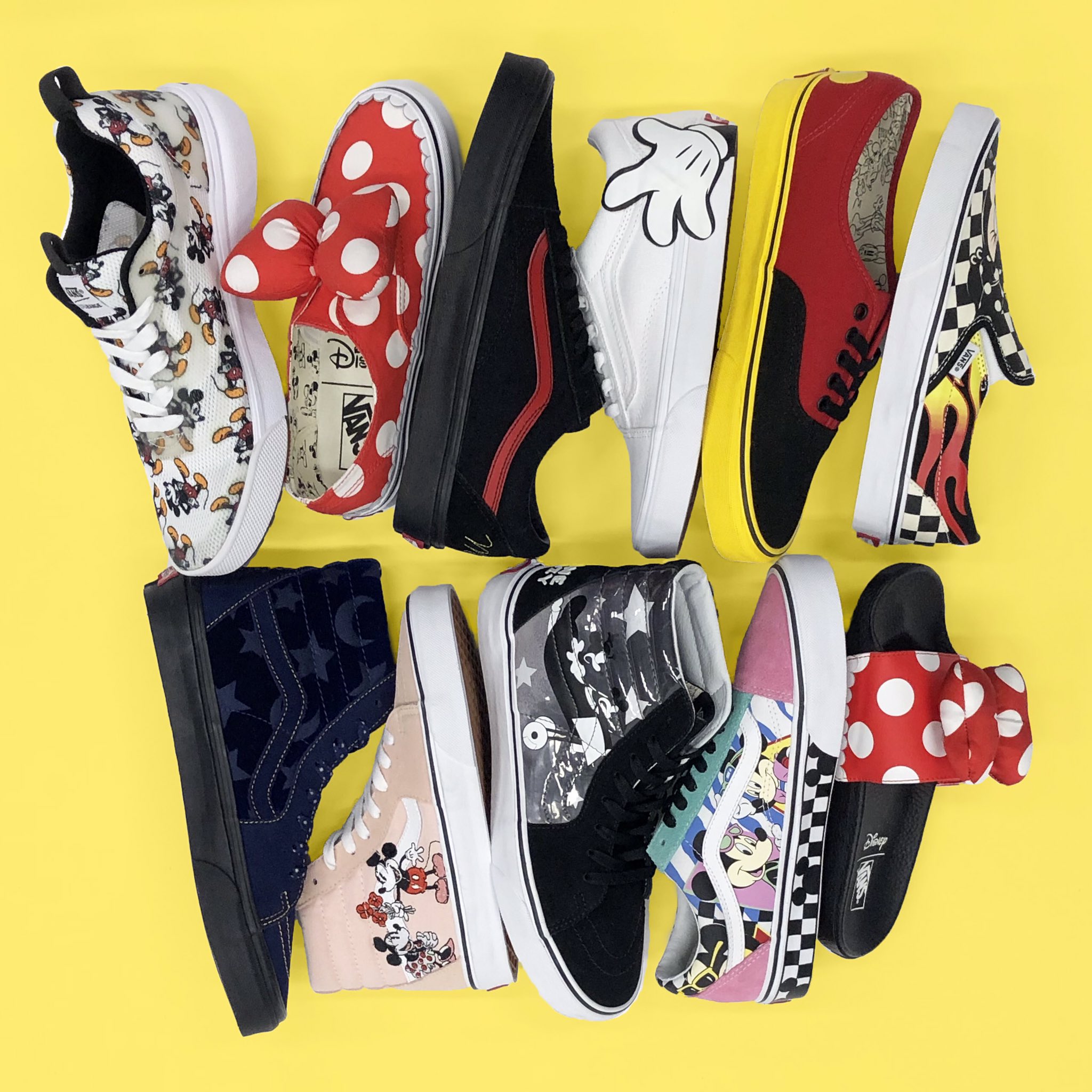 journeys vans mickey mouse