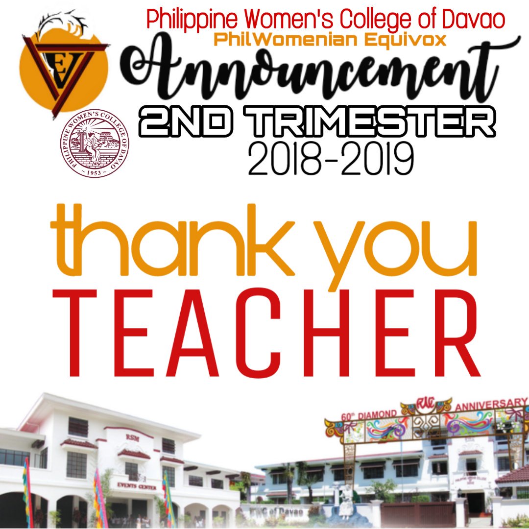 PEQUIVOX's tweet photo. To all our Philwomenian Teachers,

Happy Teacher's Day! 🤗 https://t.co/SlCquT8bDL