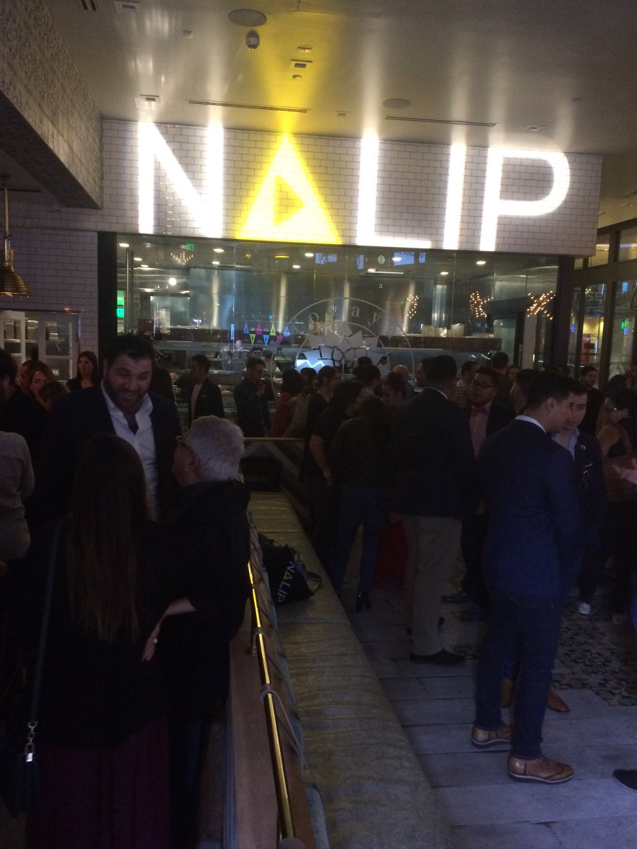 NALIP_org's tweet photo. #Coming together to celebrate #Latinx in film at the after party. #LatinoMediaFest #NALIP #WeAreInclusion #LMF18 https://t.co/7LhYyDpfHq