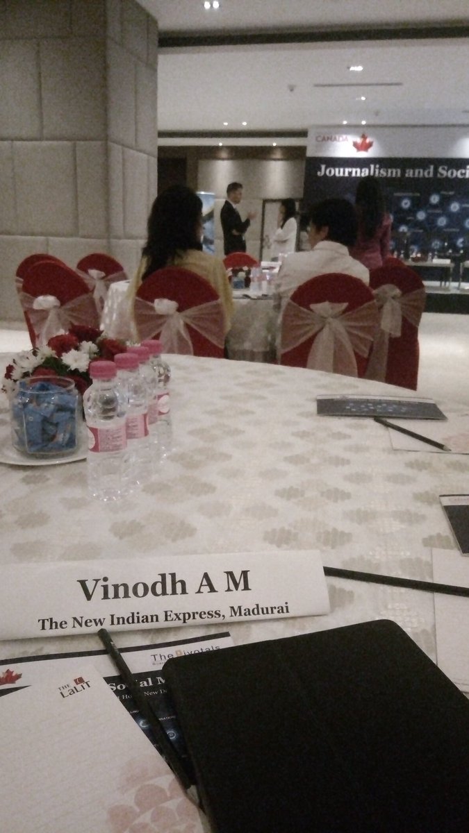 Workshop on #JournalismandSocialMedia at Delhi by @CanadainIndia @ThePivotals
