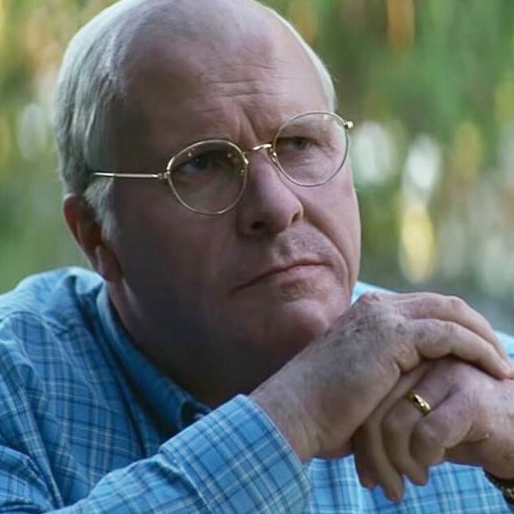 Waterfallfilms's tweet photo. #ChristianBale in #VICE is a mood 🤔 Is it Friday yet? #WaterfallFilms #Film #TV #mood https://t.co/blsAtcZD1Q