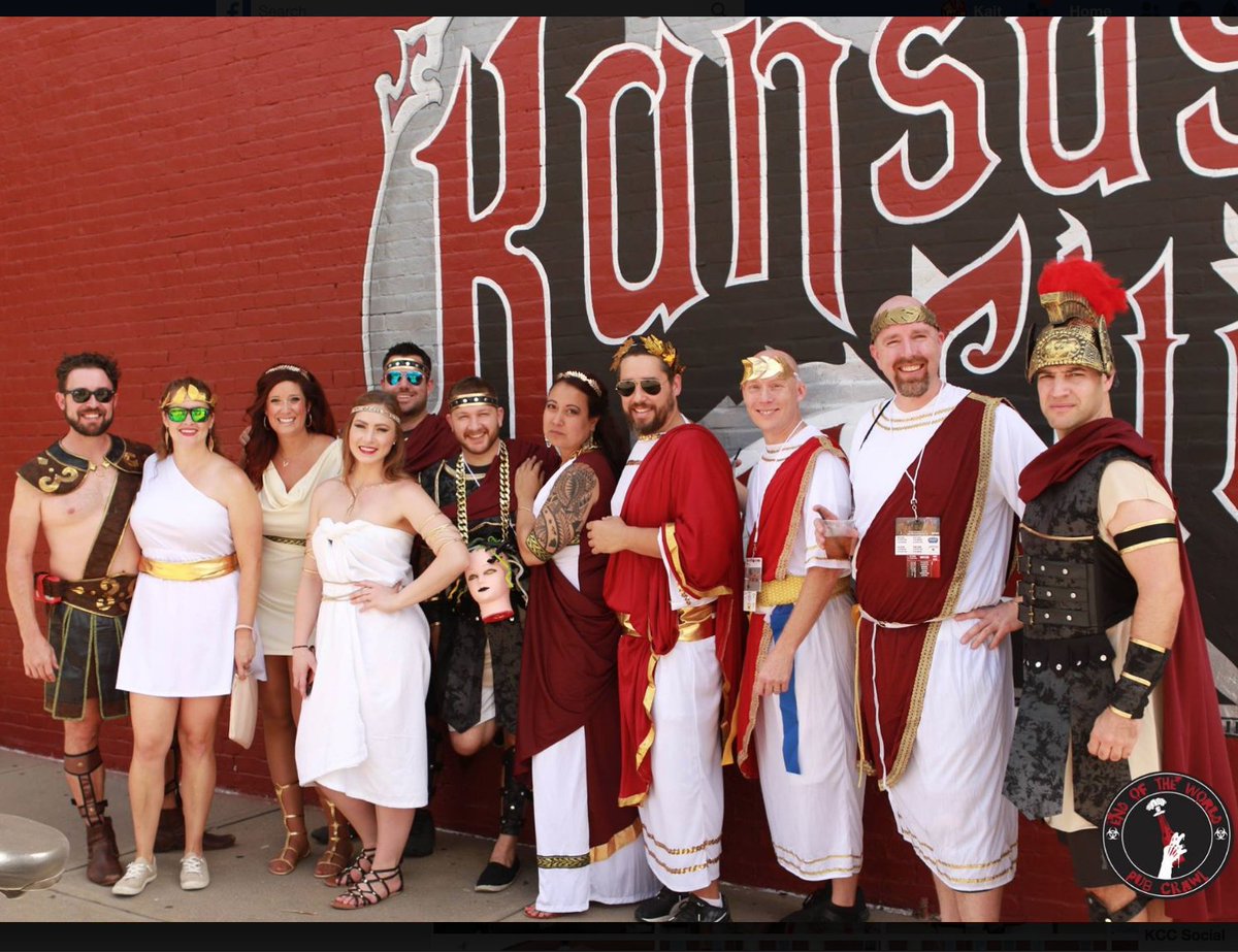 eotwpc's tweet photo. We're sad to say the Romans didn't make it out alive... #eotwpc #zombies #pubcrawl https://t.co/nR7Eouvnep