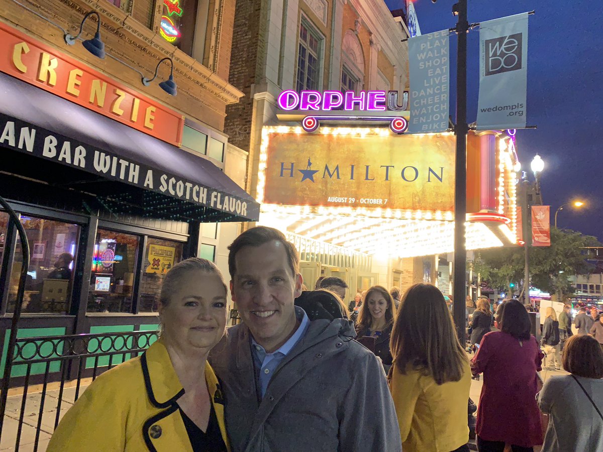 bretdom's tweet photo. Let’s do this! #HamiltonMSP https://t.co/6UPqRx60Qb