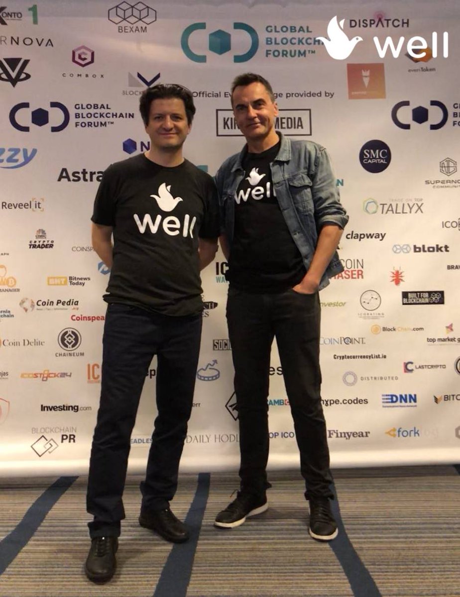 Day 1 complete of the Global Blockchain Forum in San Francisco. If you are in the area, be sure to stop by tomorrow and meet the WELL Founders