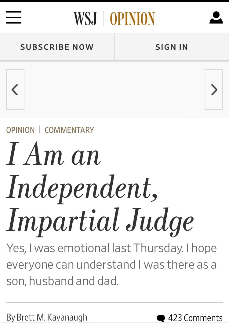JuddLegum's tweet photo. I AM AN INDEPENDENT IMPARTIAL JUDGE WHO GIVES INTERVIEWS TO FOX NEWS AND WRITES OP-EDS FOR THE WSJ’S RIGHT-WING OPINION PAGE

ALSO THE CLINTONS ARE OUT TO GET ME https://t.co/h4re2EhLxl