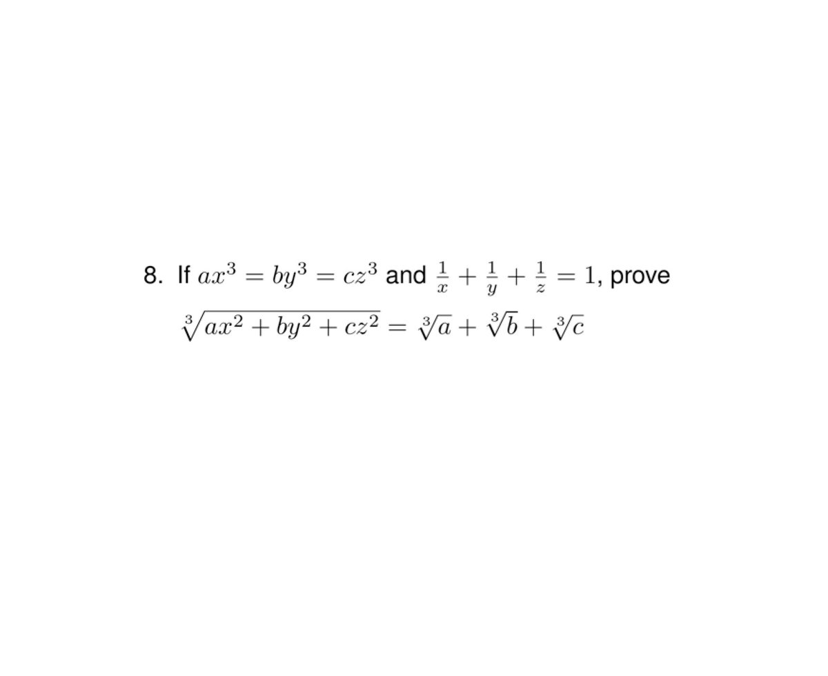 ProblemWhiz's tweet photo. For solution, see problem 8 at: https://t.co/UUGkxQ2Q16
#math #maths #algebra #highschool #college #mathchat #problem #think #Mathematics #standardtest #satchat #highschooltest #test #exam #teachers #students #teacher #Mathquestion #Mathproblem #mathsisfun #algebrasucks https://t.co/pWfm2C9kC9
