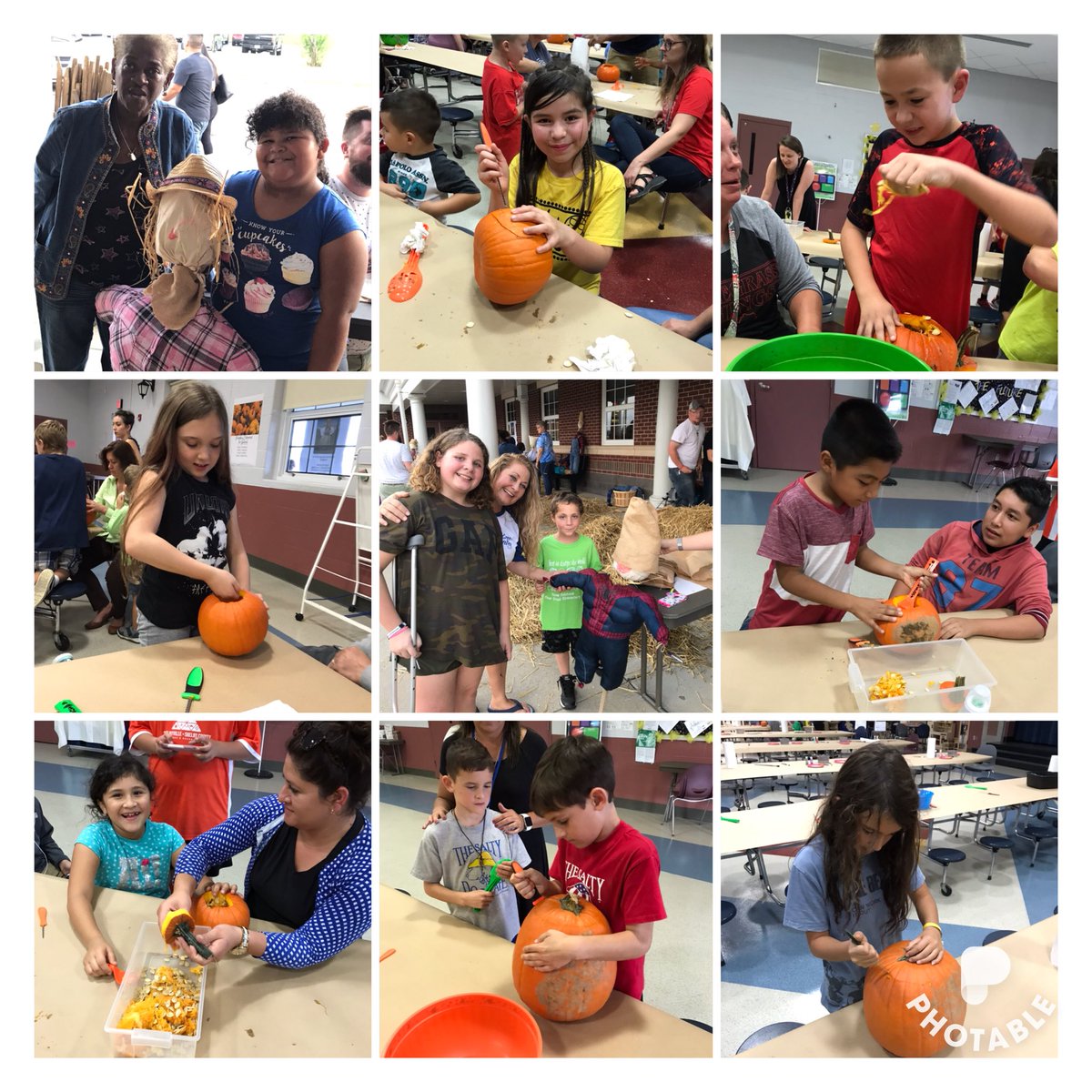 ccethesummit3PT's tweet photo. Summiteers #represent at Mushy Messy Night creating spectacular pumpkins and scarecrows #smilesformiles #ccerocks #KidsDeserveit #creativity @ccethesummit3PT @Clearcreeknews @CCEBoosters @shelbycountysch https://t.co/0fXWNOVhh8