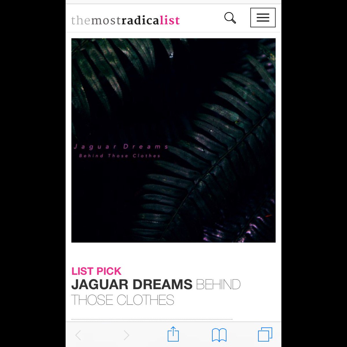 moximanagement's tweet image. Press love for @jaguar_dreams  &quot;Behind Those Clothes&quot; (s/o to #myoldkentuckyblog for the @SIRIUSXM spin &amp;amp; @Spotify for another #newmusicfriday add) #moxiPR