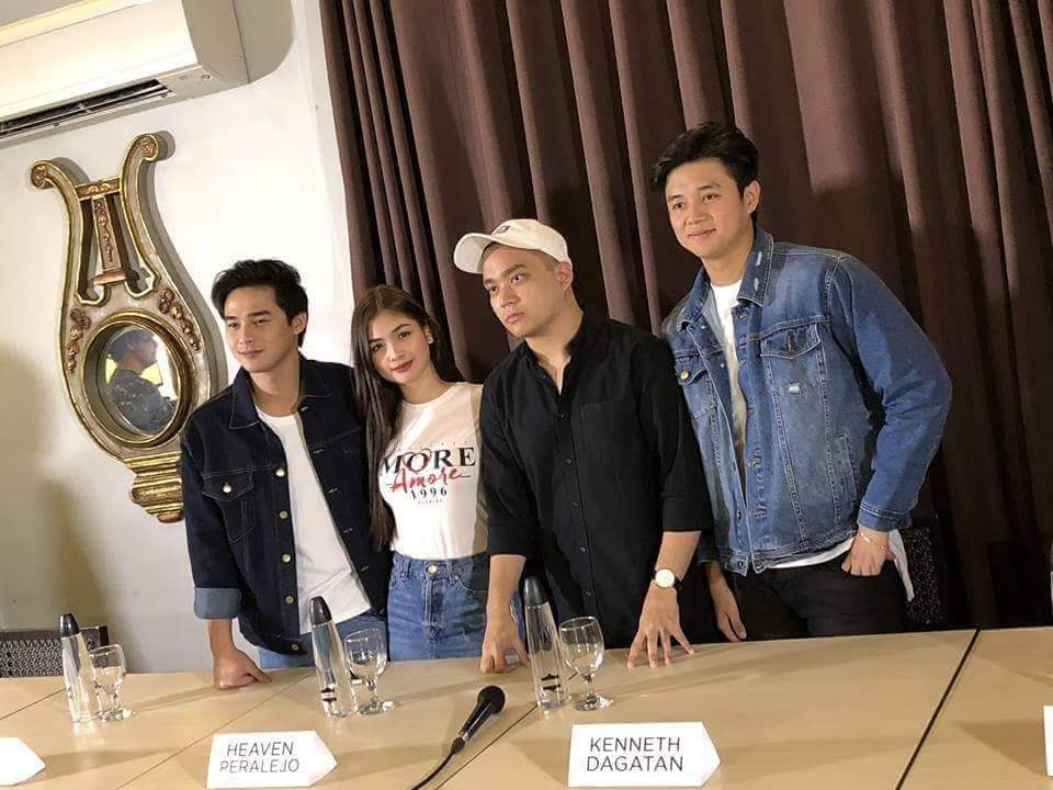 Agent_Lucy2016's tweet photo. Yves Flores, Heaven Peralejo, and Mccoy de Leon topbill #TheMirror, an upcoming collab movie project of @StarCinema and @prodsthatmatter.

Congrats to your new movie wali 👏👏👏 Sincerely happy for you❤ @YourYvesFlores https://t.co/k67plUIOim