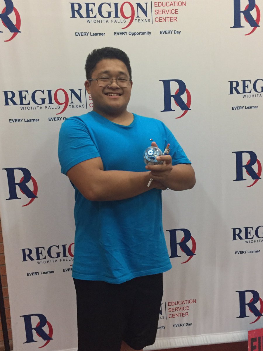 R9Science's tweet photo. @Region9ESC @SpheroEdu booth @burkburnettisd #bisdstemfair Maze coding SUCCESS! Way to go Kameron and AJ.   @R9math https://t.co/RVnp8HJ7M2
