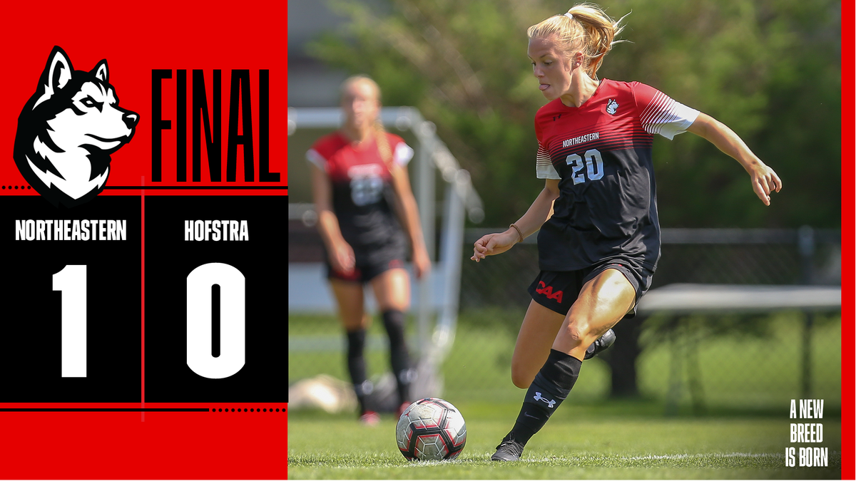 GoNUwsoccer's tweet photo. FT | 5-0-0. ✅

@GoNUwsoccer is off to its first-ever 5-0-0 start to CAA play as the #HowlinHuskies put forth a masterful effort at Hofstra on Thursday night. https://t.co/ezqDwSP1Wu