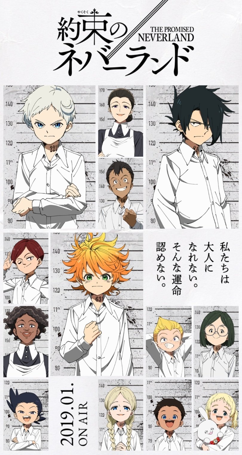 The Promised Neverland on X: The Promised Neverland anime will be 1 cour  (12/13 episodes). (Source:    / X