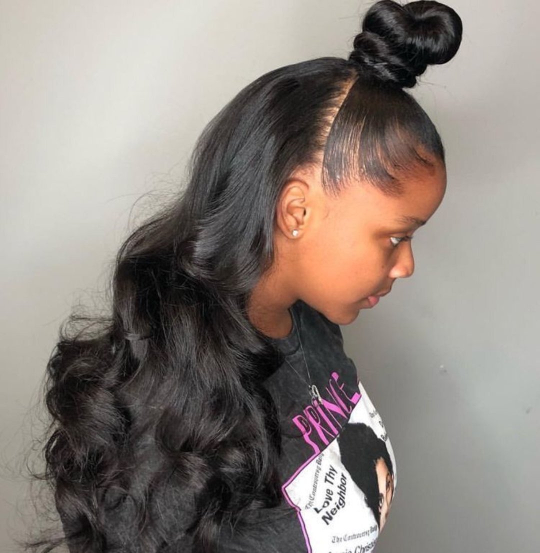Nicole Noire Hair On Twitter This Top Knot Is Goals