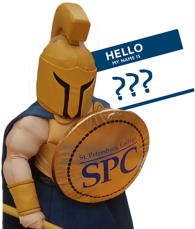 What's the Titan mascot's name? That's up to you #SPCollege students, employees and #SPCTitanAlumni. 
Put your Titan pride to work and enter the #NametheTitan contest at why.spc.edu/thetitan. You could win a $100 gift card. 🏆💵