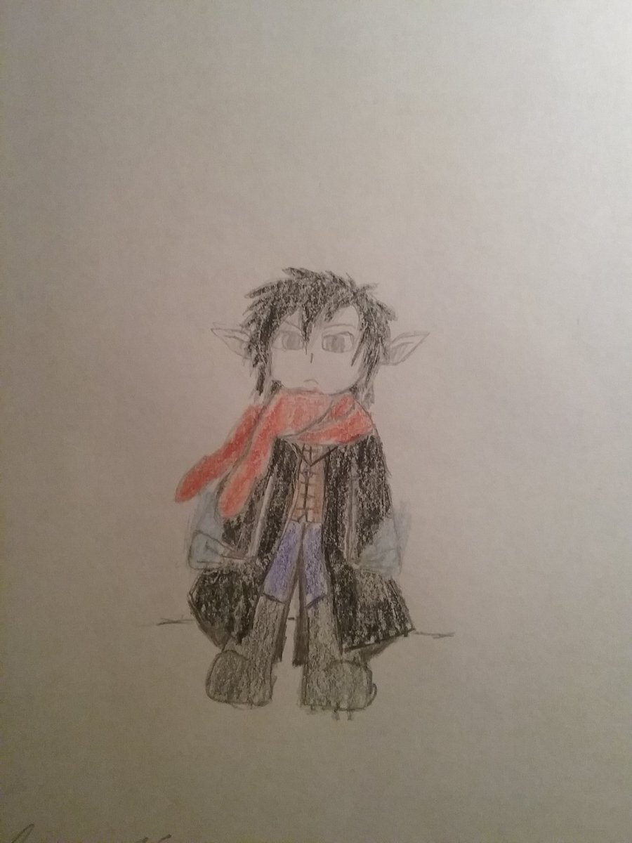 IFureon's tweet image. So here's Îdhron's official look in the story Birds of Prey which I will be making somewhat soonish.