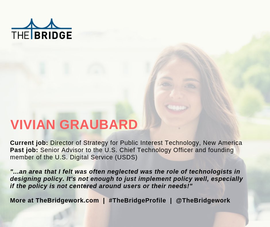 aebrandenburger's tweet photo. talked about the role technologists play in designing policy in this profile. important insights for people working at the intersection of #tech &amp; #policy https://t.co/4gosJ323xl
#TheBridgeProfile @TheBridgework #technologist #government #policy #tech https://t.co/oO6ymVaCu0