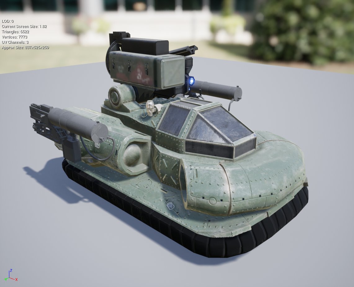 JigSaw_73's tweet photo. Did a beauty pass on the #HoverTankArena HammerHead Chassis. Here are the before-and-after images. Working on some more #GameArt and #GameDev stuff this weekend too! #IndieDev #textures #UE4 #UnrealEngine https://t.co/rpYI5QZpNv
