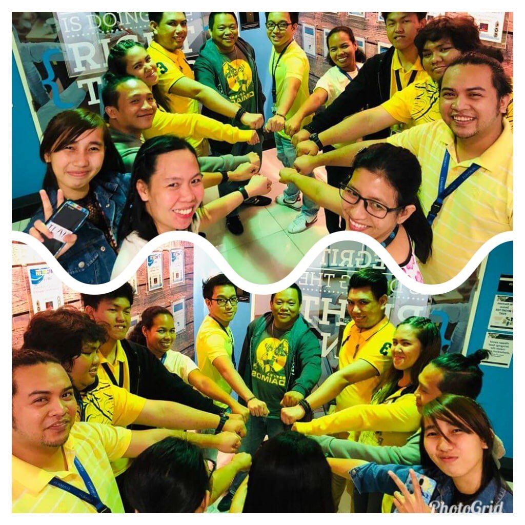 MDCSentinels's tweet photo. We’re vibrant as the ☀️ in #Yellow 💛 #UniversalSignIn celebrates Day 4 of #CSWeek2018 💛 @BerniceGarcia @drei0919 @granpappyflash @joe_farrell21 @EstradaEspie https://t.co/890jzBJ89H