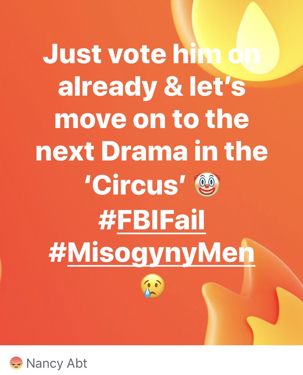 Fancienanc's tweet image. #FBIFail #Misogyny #MisogynyMen 🤡
