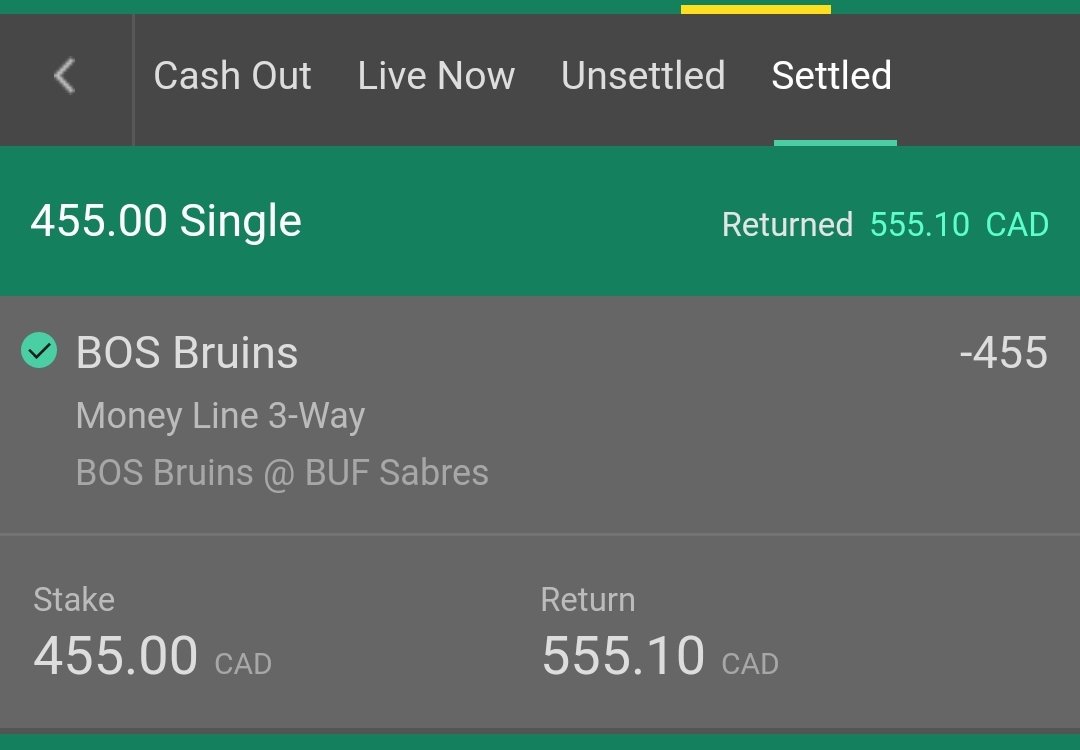 FightGambler's tweet photo. Get on my level. #NHLCapper https://t.co/baKQUtzcUN