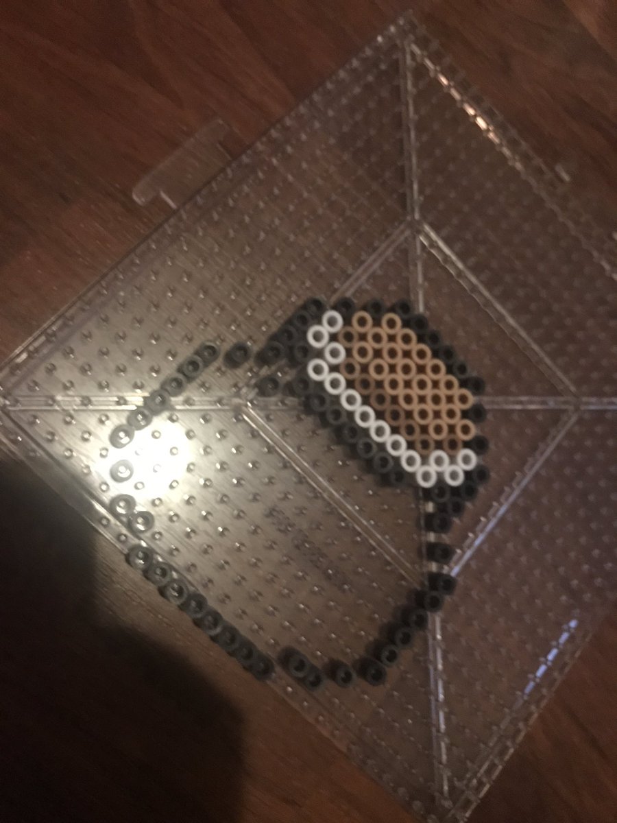 JuriRayne's tweet photo. When depression hits and you decide it’s time for music and art
Let’s get this started
#artisttime #perler #wip #art https://t.co/Nw1bzysuww