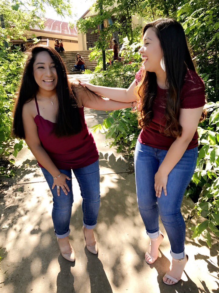 TxStateKDChi's tweet photo. Here’s what Omicron means to our sister Jazmine Jimenez from our Alpha Mu Spring ‘17 class 🐧💕🎉✨ #omicronturns20 #chapterversary https://t.co/FYEfbDlkjU