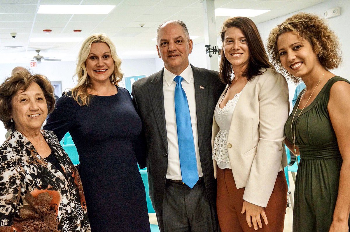 daniellefmartin's tweet photo. Thrilled to have @LouisianaGov in St. Bernard Parish to celebrate the re-opening of the Nunez Community College Kane Technology Center and tokickoff their new Areospace Manufacturing program! #MFGDay18 #workforcedevelopment #econdev #ChooseNUNEZ https://t.co/mdgUDDQiKH